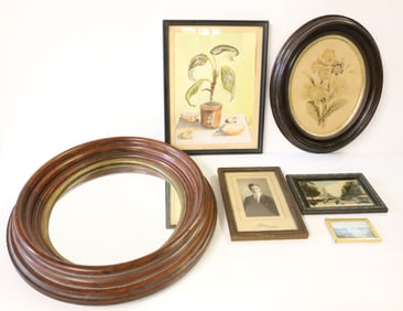 LOT OF FRAMED ARTWORK AND MORE