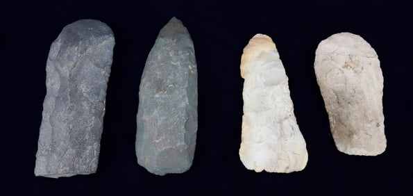 LOT OF STONE ARTIFACTS