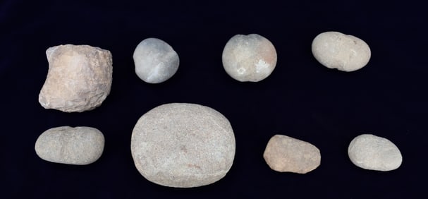 LOT OF STONE ARTIFACTS