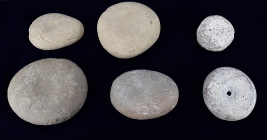 LOT OF STONE ARTIFACTS