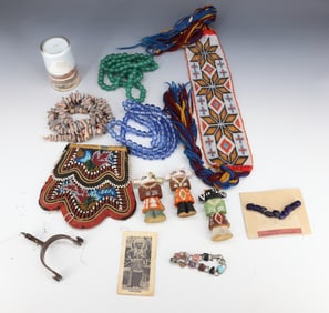 LOT OF NATIVE AMERICAN ITEMS