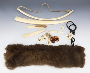 LOT OF ESKIMO / INUIT ART