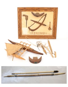LOT OF ESKIMOAN / INUIT ITEMS