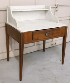 19TH C. MARBLE TOP STAND