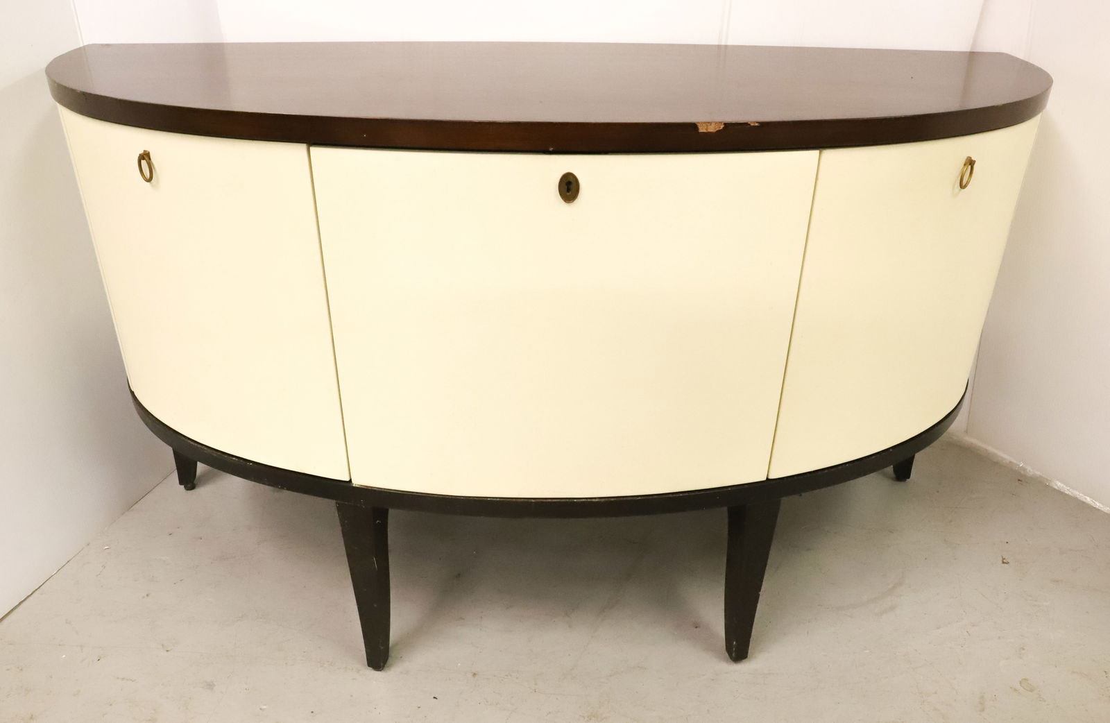 DEMILUNE CREDENZA / CONSOLE TABLE (1 of 4)