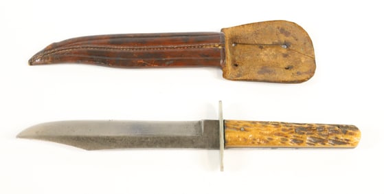 ALFRED WILLIAMS FIXED BLADE BOWIE KNIFE