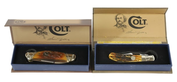 (2) COLT POCKET KNIVES