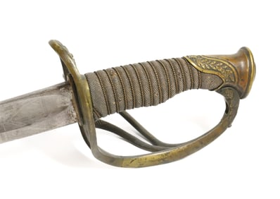 CAVALRY SABRE AND SCABBARD
