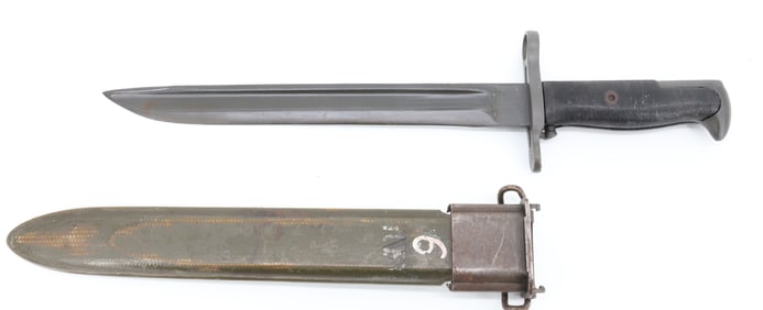 U.S. WWII M-1 GARAND RIFLE BAYONET