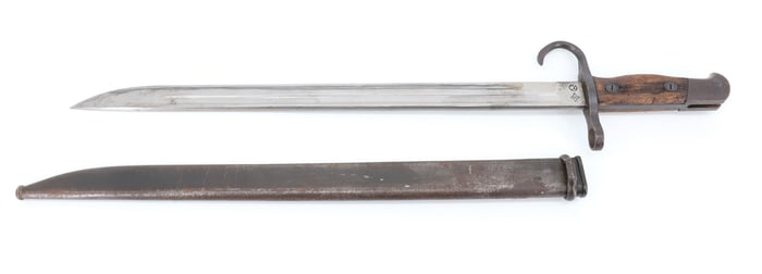 JAPANESE WWII T-30 RIFLE BAYONET