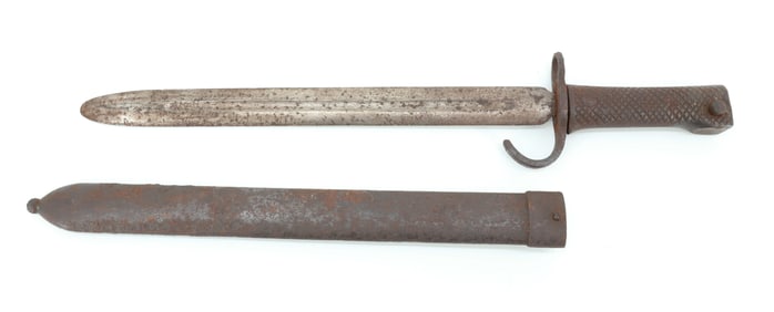 JAPANESE METAL GRIP TRAINING BAYONET