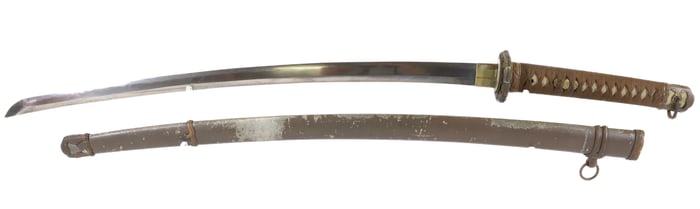 JAPANESE WWII OFFICERS SAMURAI SWORD