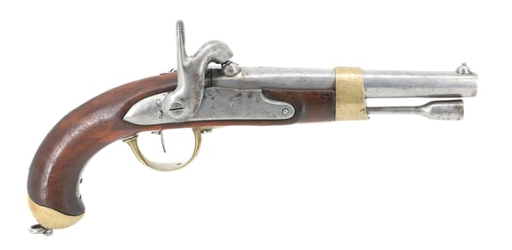 FRENCH SINGLE SHOT MILITARY PISTOL