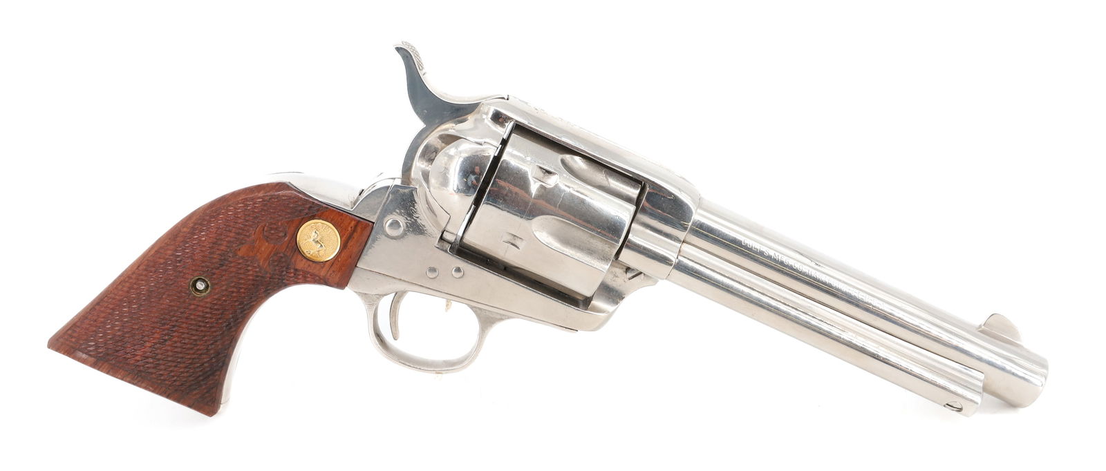 COLT SINGLE ACTION ARMY REVOLVER: .38 SPECIAL, SERIAL# 210748, 5 1/2" BARREL - MFG. 1901 THIS GUN REQUIRES A BACKGROUND CHECK, FEDERAL FIREARMS LICENSE. OR TRANSFER TO AN FFL HOLDER PLEASE READ CAREFULLY BEFORE BIDDING. ALL PAYMENTS M