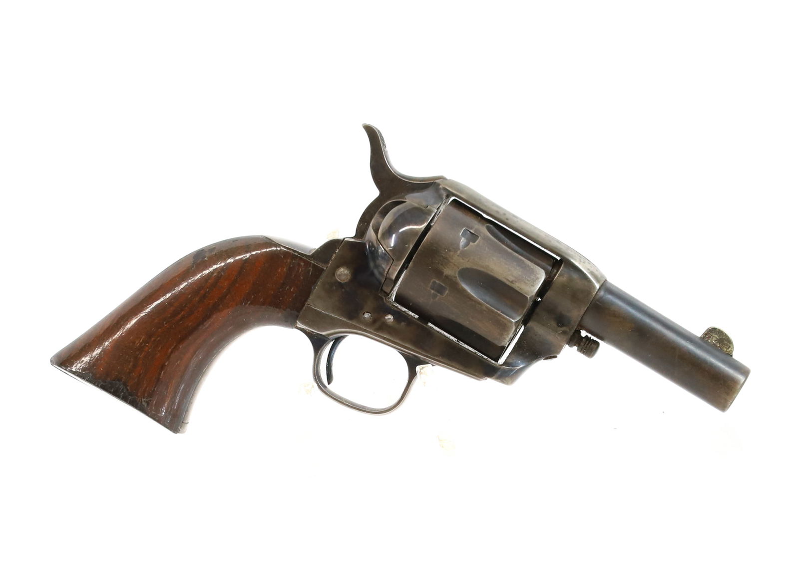 A. UBERTI 47% SCALE MODEL COLT SAA: 1 1/2" BARREL - SERIAL# 81 ANTIQUE OR BLACK POWDER, NO REGISTRATION OR TRANSFER REQUIRED PLEASE READ CAREFULLY BEFORE BIDDING. ALL PAYMENTS MUST BE MADE BEFORE ITEMS CAN BE SHIPPED. BUYERS CAN PAY VIA