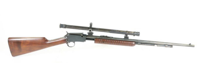 WINCHESTER MODEL 62A PUMP ACTION RIFLE
