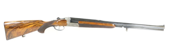 FINELY ENGRAVED JOHANN FANZOJ COMBINATION RIFLE