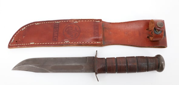 U.S.M.C. KNIFE AND SHEATH
