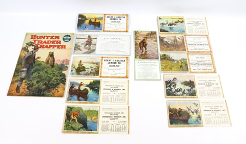 LOT OF OUTDOOR MAGAZINES AND ADVERTISEMENTS