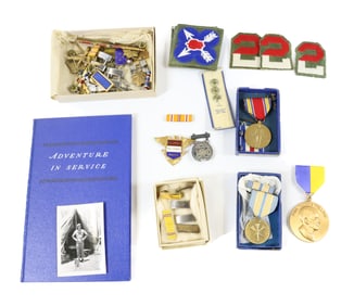 LOT OF VINTAGE BADGES AND PATCHES