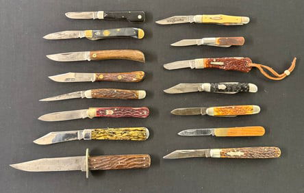 (15) VINTAGE KNIVES