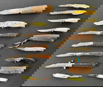 (14) VINTAGE KNIVES