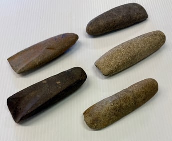 LOT OF CARVED STONE ARTIFACTS