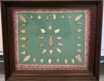 LOT OF CARVED POINTS, MD/PA BORDER