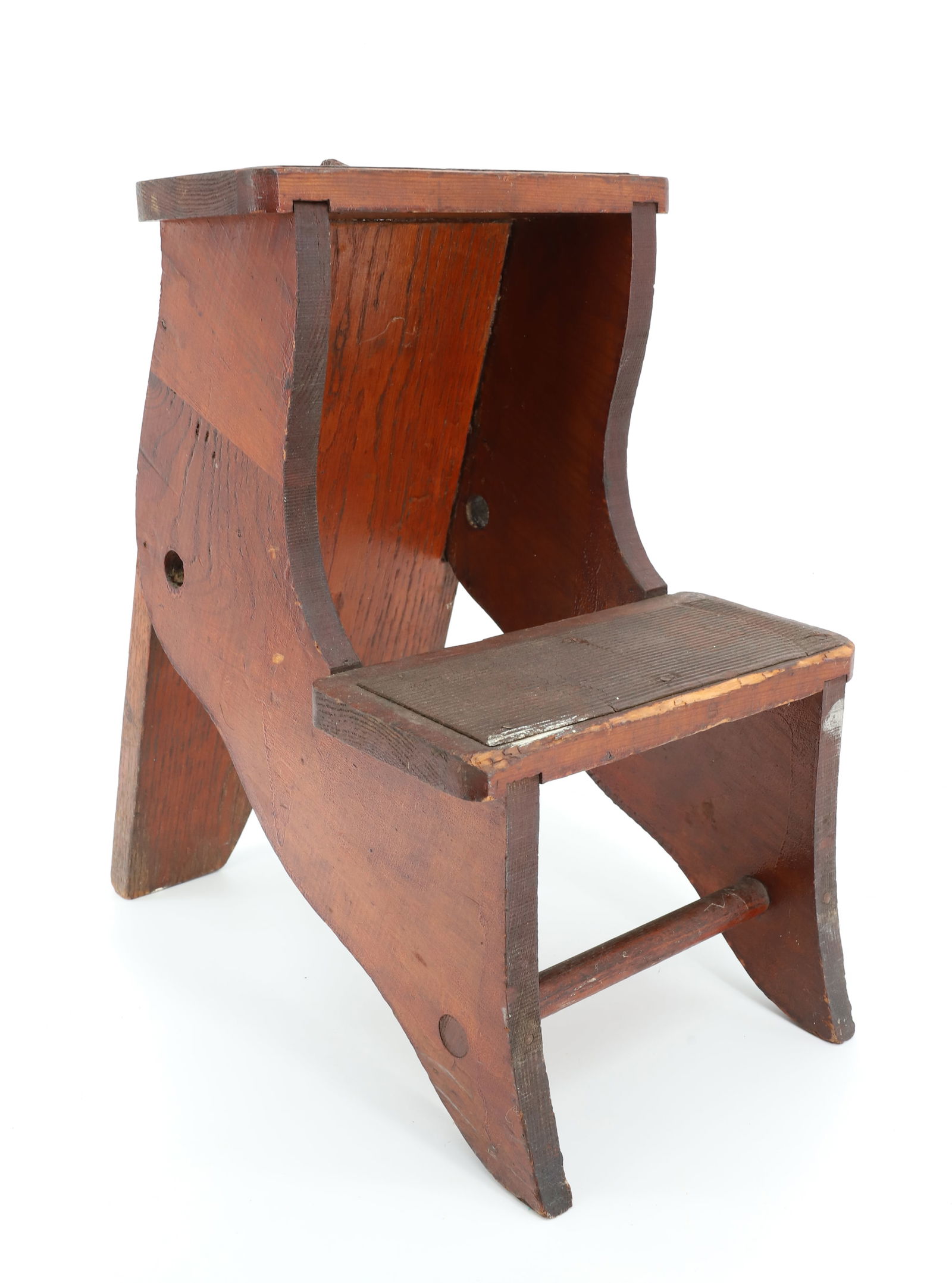 WOODEN STEP STOOL (1 of 3)