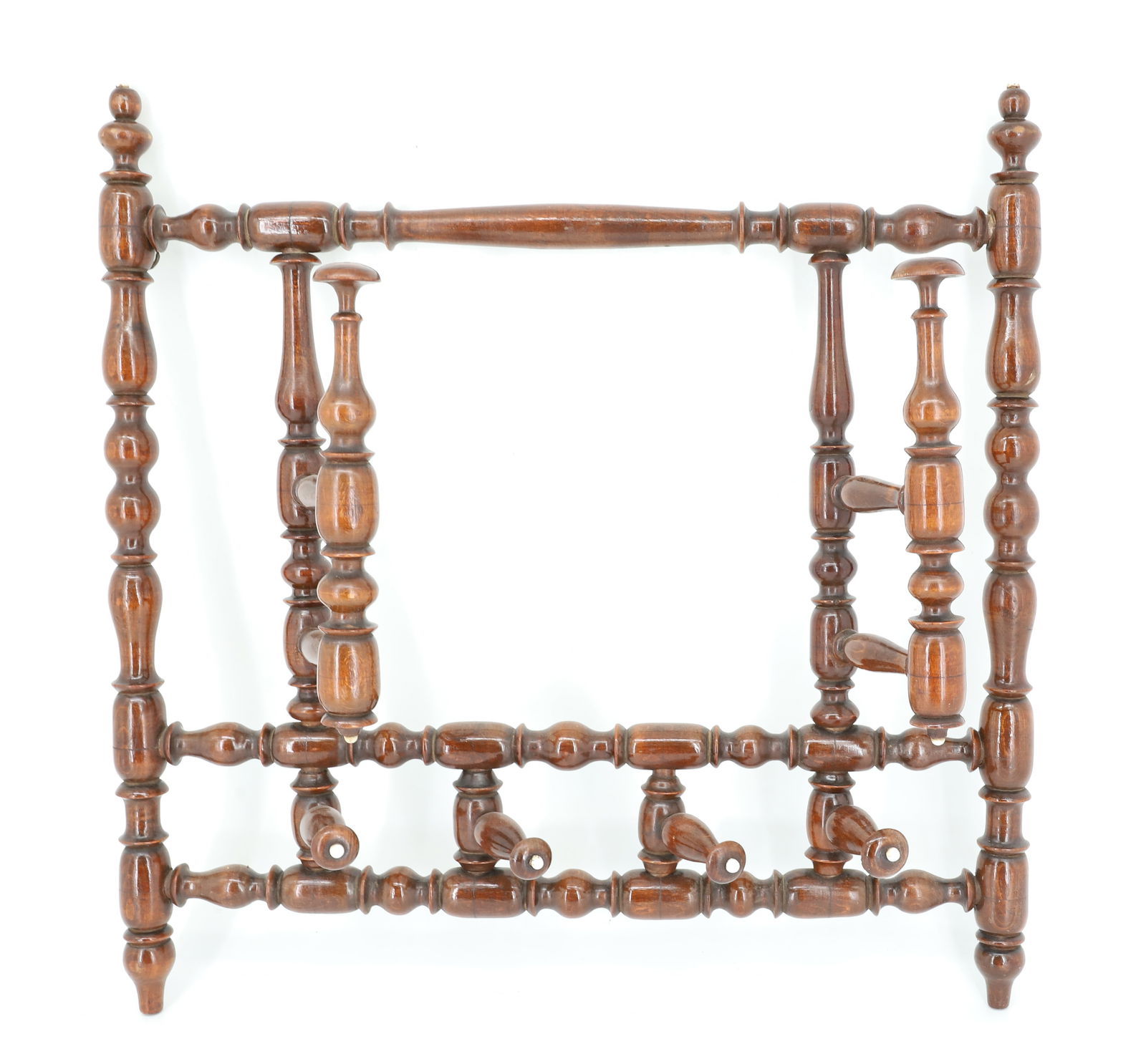 COLLAPSIBLE WOODEN HAT RACK (1 of 3)