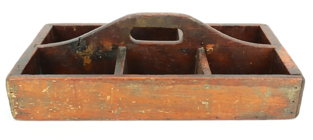 COUNTRY WOODEN TOTE, CARRIER