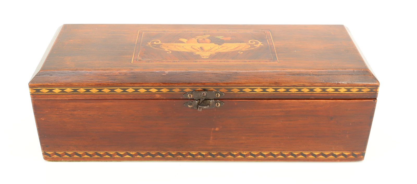 QUALITY INLAID ANTIQUE BOX (1 of 5)
