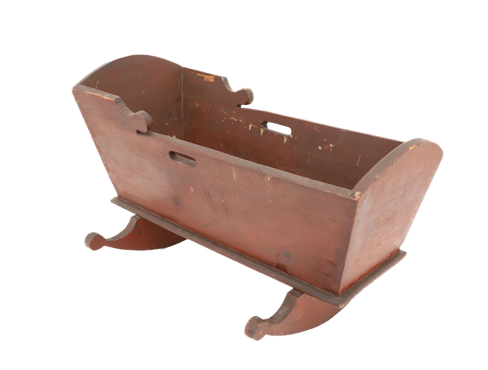 PAINTED DOLL CRADLE (1 of 4)