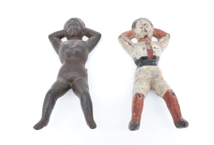 (2) NAUGHTY NELLIE BOOT JACKS