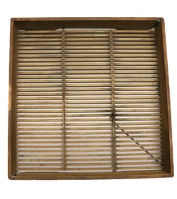 ADJUSTABLE SHAKER SEED SIEVE