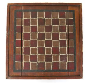FOLK ART GAME BOARD