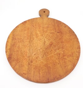 SINGLE PIECE WOODEN DOUGH BOARD