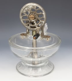 UNUSUAL GLASS MIXER BY; HUTCHINSON