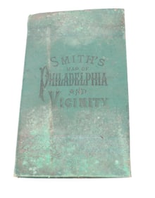 19TH CENTURY MAP OF PHILADELPHIA