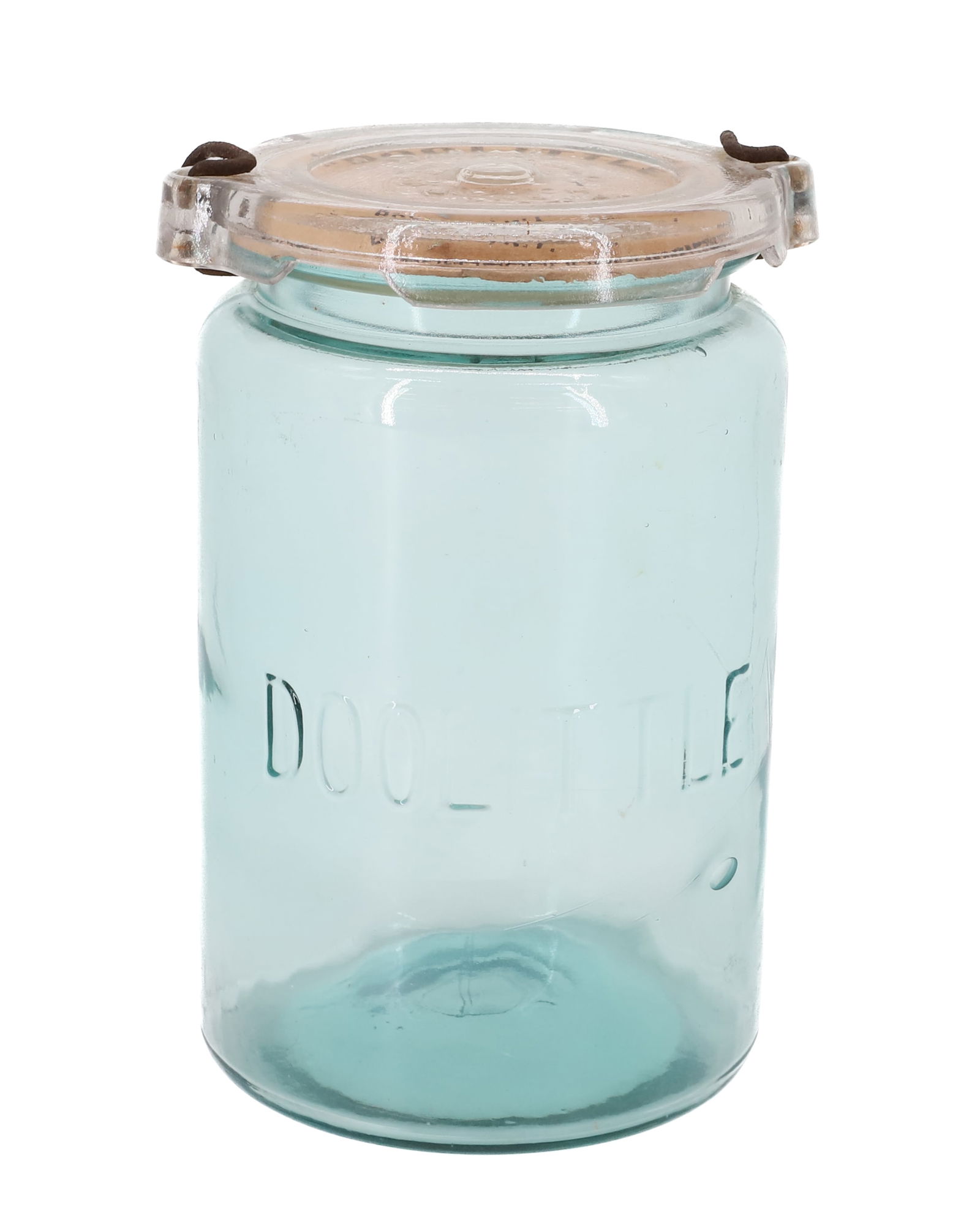 DOOLITTLE FRUIT JAR W/ ORIGINAL LABEL (1 of 5)