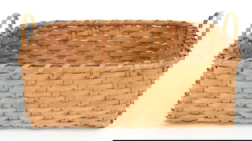 ANTIQUE RECTANGULAR BASKET