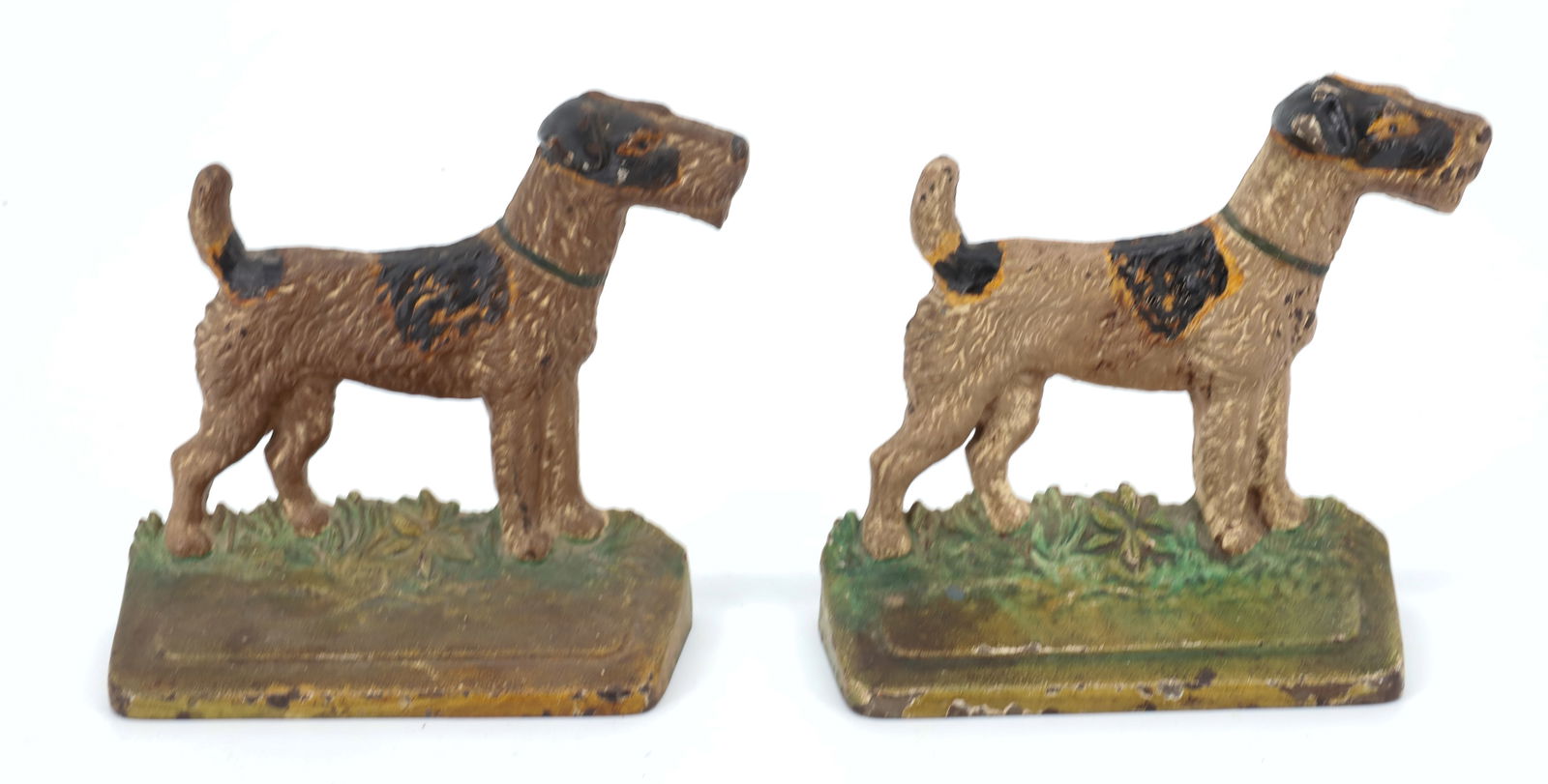 PAIR OF HUBLEY TERRIER BOOKENDS (1 of 3)