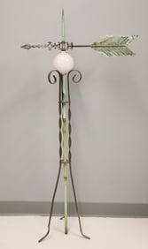 ANTIQUE LIGHTNING ROD / WEATHERVANE
