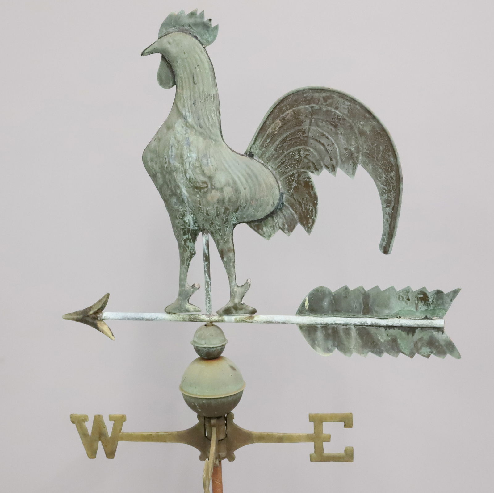 COPPER ROOSTER WEATHERVANE (1 of 4)