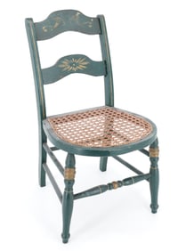 SMALL CHILD'S PAINTED CHAIR