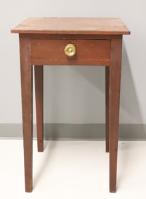 19TH C. ONE DRAWER STAND