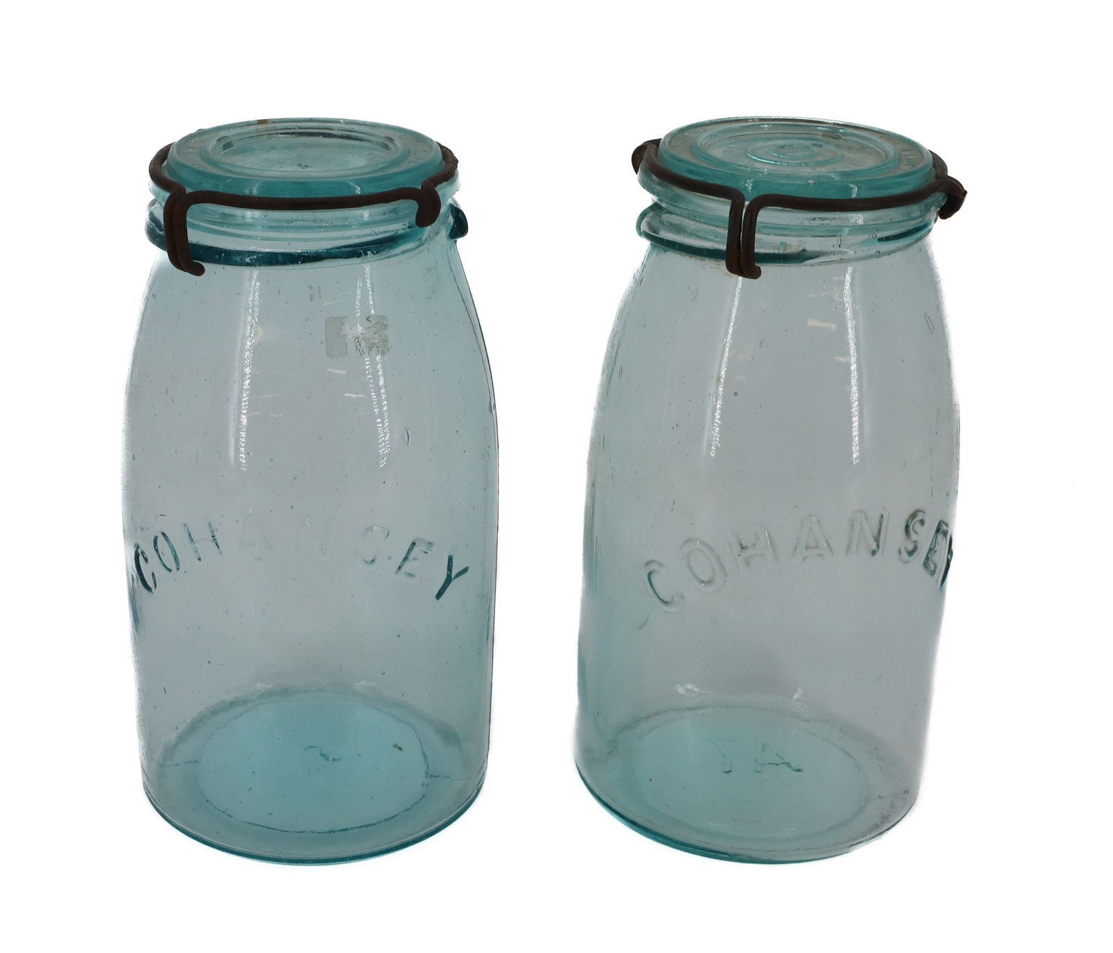 (2) "COHANSEY" FRUIT JARS (1 of 6)