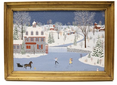 CATE MANDIGO, ACRYLIC ON CANVAS