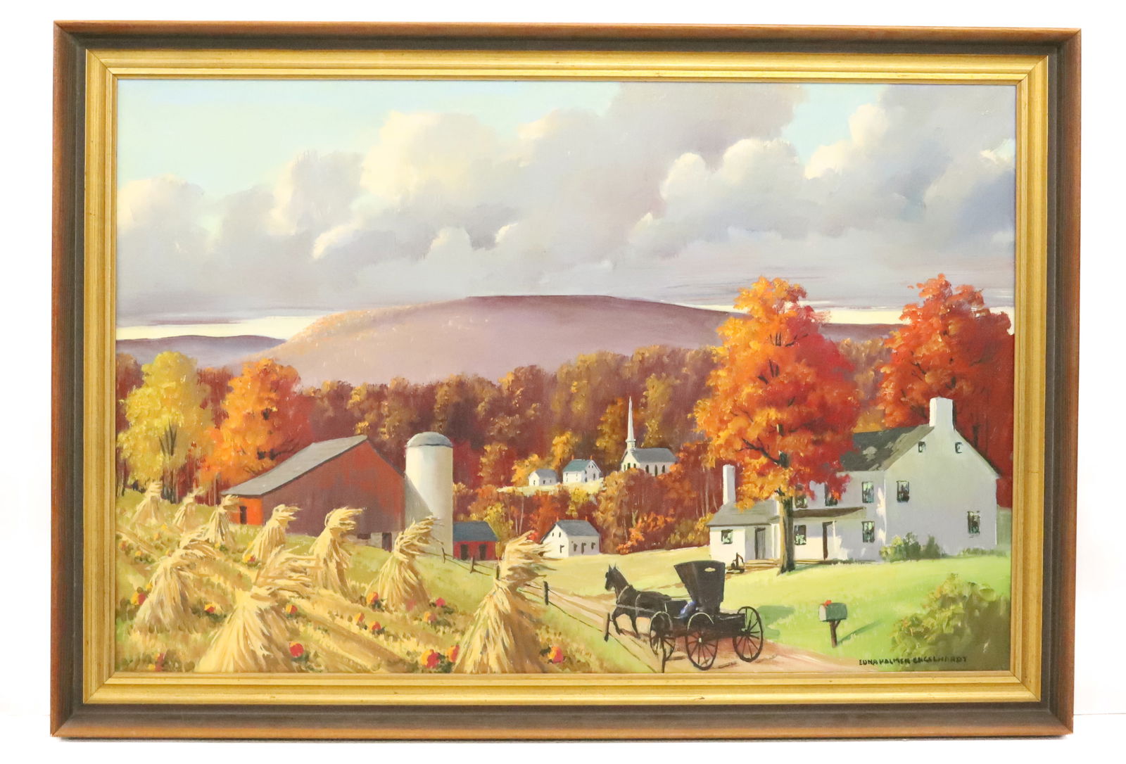 EDNA PALMER ENGELHARDT OIL ON CANVAS (1 of 6)