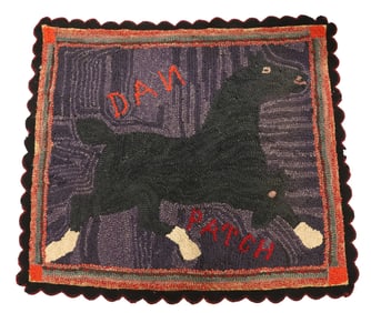 DAN PATCH HOOKED RUG